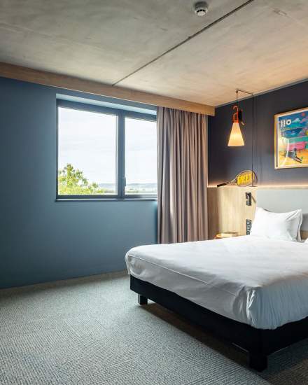 Chambre double · Greet Hôtel Reims Tinqueux · Hôtel 3 étoiles Reims 