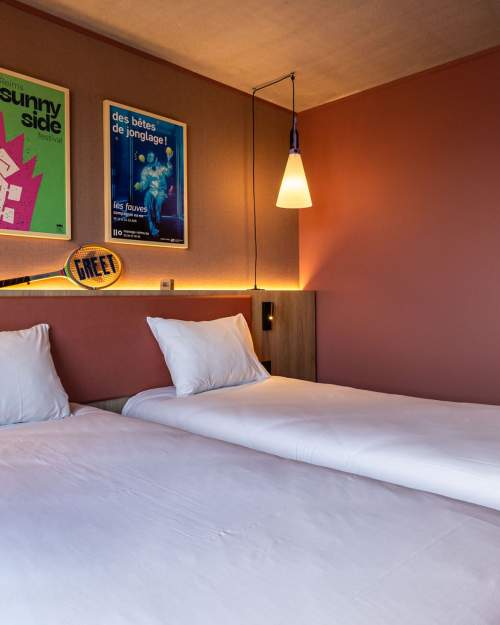 Chambre POP lits simples