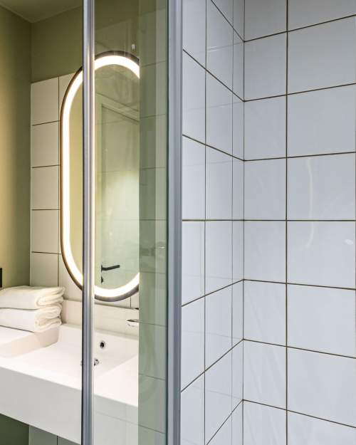 Salle de bain chambre POP family<br />