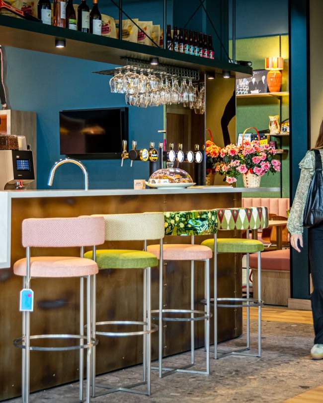 Bar de l'hôtel · Greet Hôtel Reims Tinqueux · Hôtel 3 étoiles Reims 