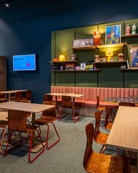 Salle de restaurant Greet Hôtel · Greet Hôtel Reims Tinqueux · Hôtel 3 étoiles Reims 